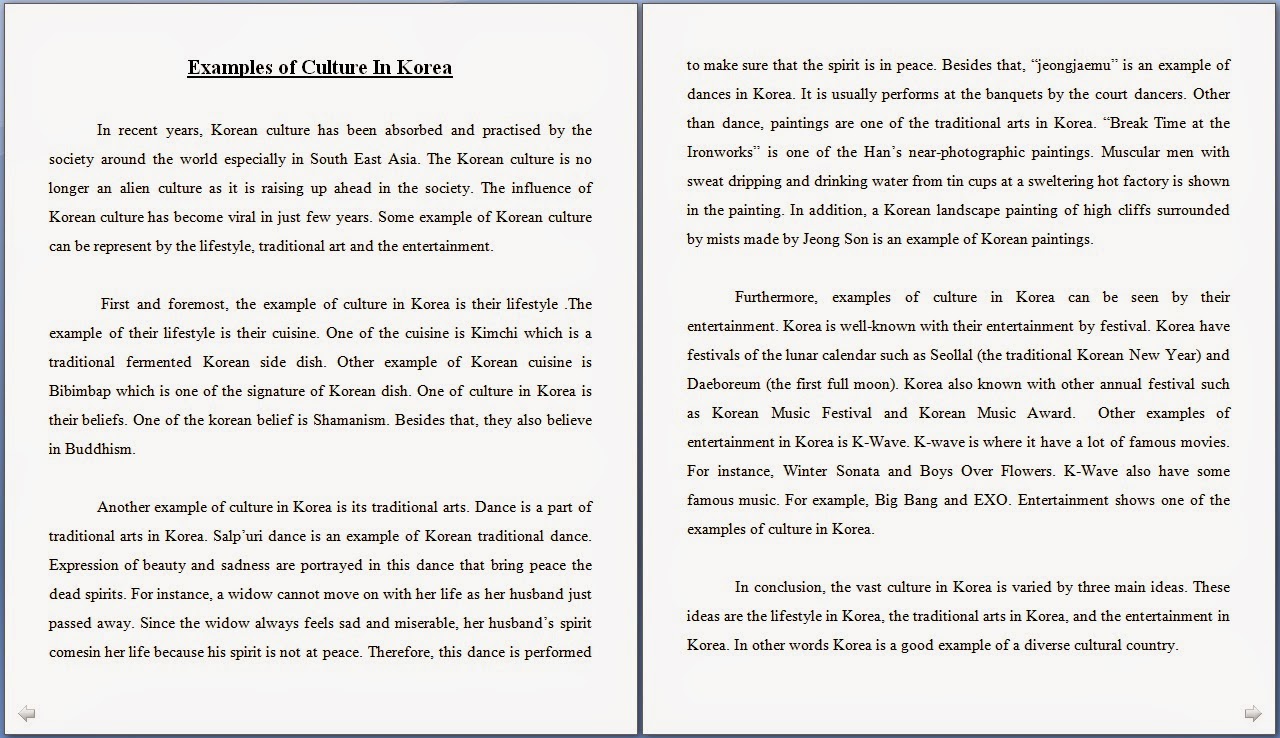 Help with exemplification essay