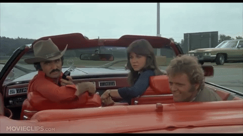 Image result for smokey bandit gif