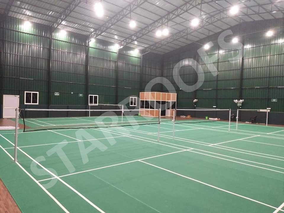 Badminton Court roofing in chennai