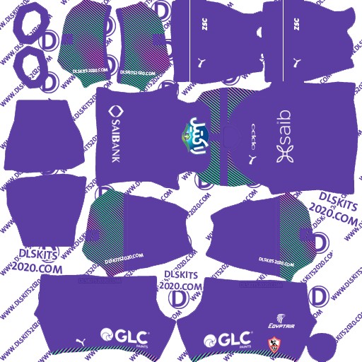 Zamalek Sc Egypt Kits 2019 2020 To Dream League Soccer 2020 Kits