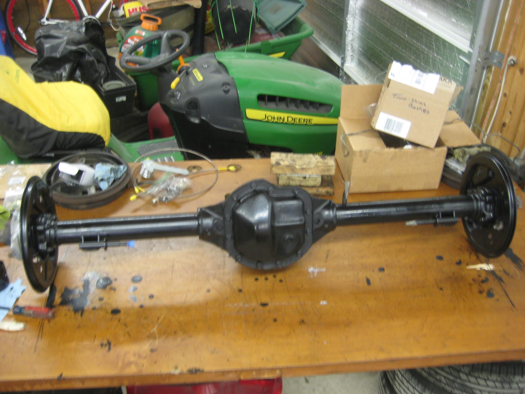 Adam's MGB Restoration Rear Axle Part III