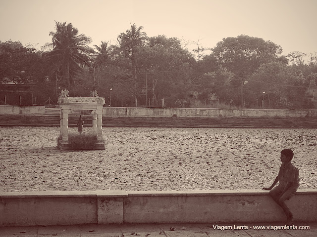 Mahabalipuram, próximo a Shore Temple