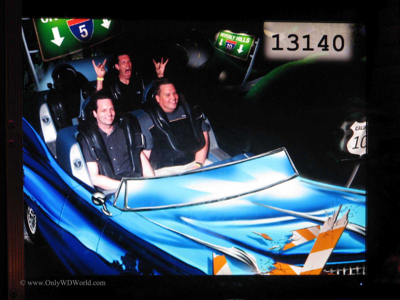 Disney World Thrill Ride Rock 'n' Roller Coaster Starring Aerosmith