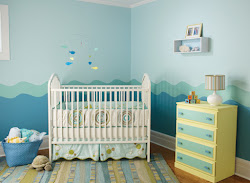 paint nursery boys waves wall moore benjamin decorating factory accent scheme painting boy painted nurseries bedroom rooms colors babies decor