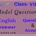 Model Question -6 | English | Class 8  | Question & Answer | Grammar 