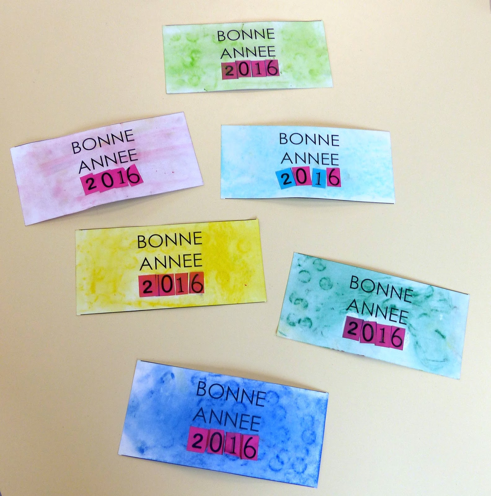 Cartes de voeux 2016