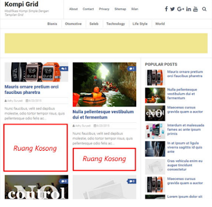 Download KompiGrid Responsive Blogger Template