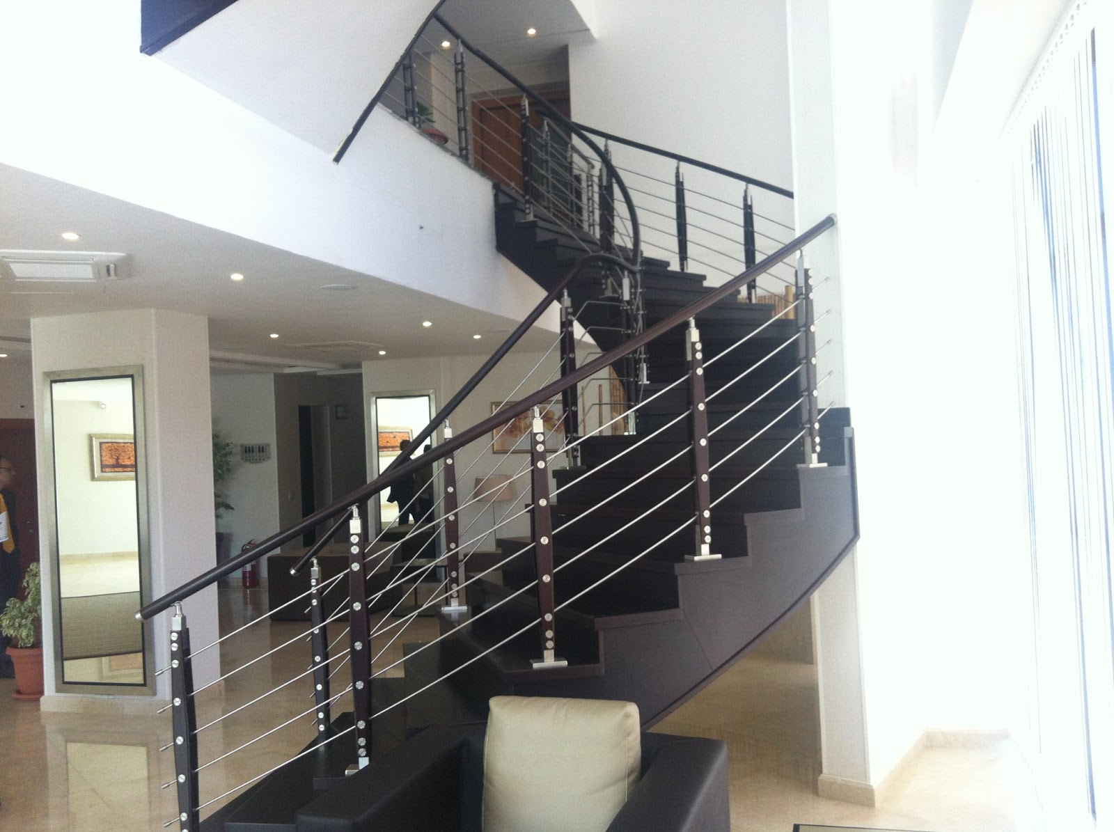 TORNEADOS MUNOZ ALGERIE Rampes d´escalier en Inox et