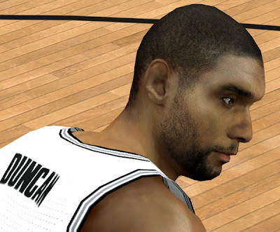 NBA 2K14 Tim Duncan Cyberface Mod