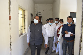 कोंच प्रखंड अंचल का निरीक्षण, konch prakhand Anchal Ka Nirikshan, AnjNewsMedia, Konch Block Zone Inspection, Gaya DM