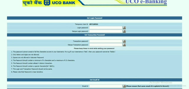 UCO bank net banking kaise activate kare 2020