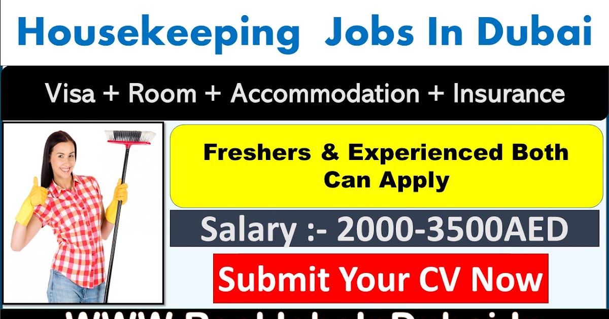 Housekeeping Jobs In Dubai UAE 2021