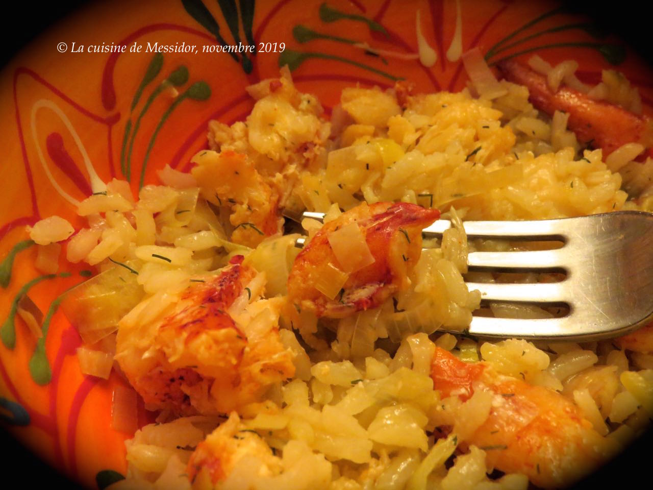 La cuisine de Messidor Risotto au homard