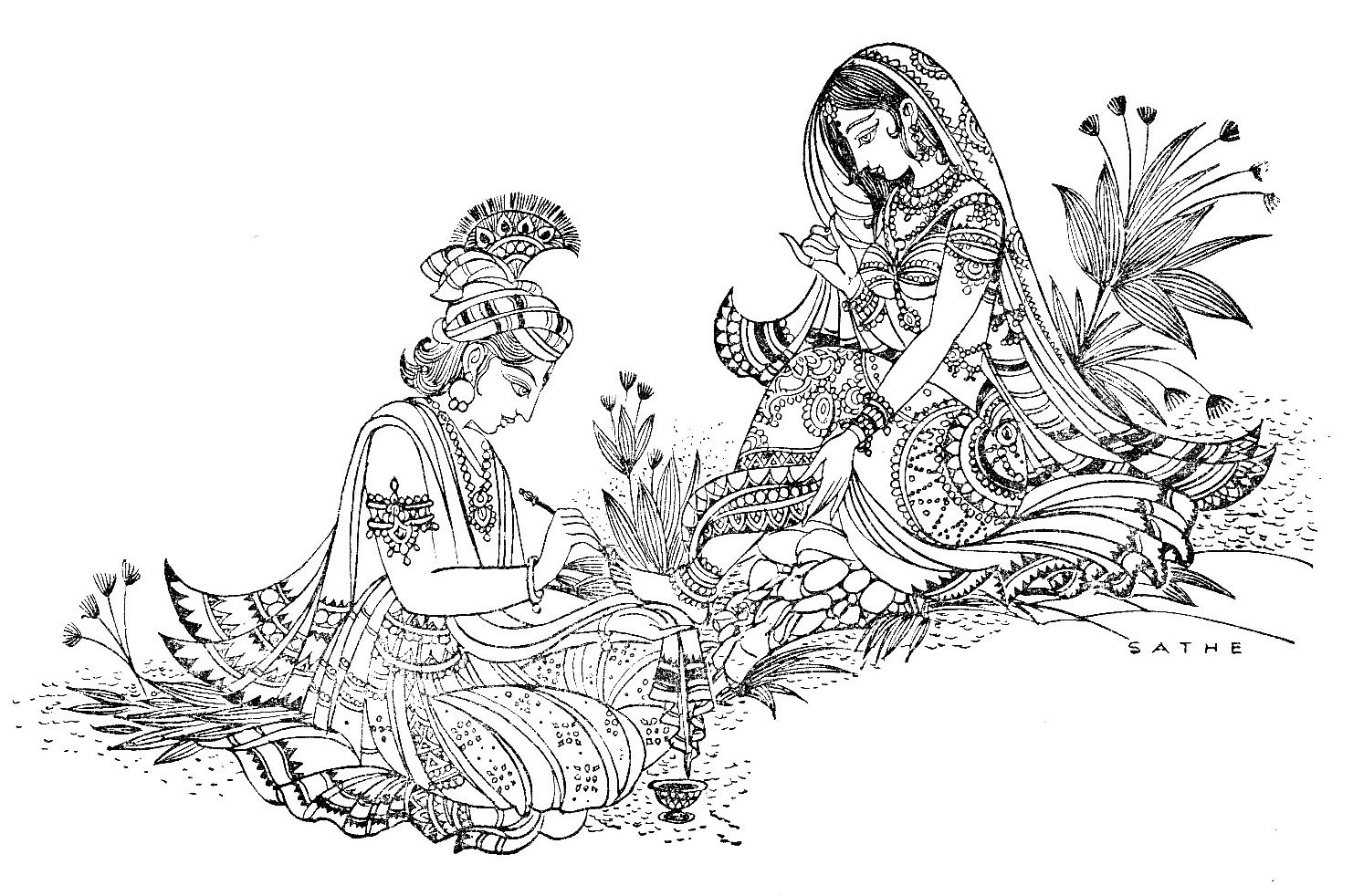 Krishna Arjuna: Over 57 Royalty-Free Licensable Stock Illustrations &  Drawings | Shutterstock