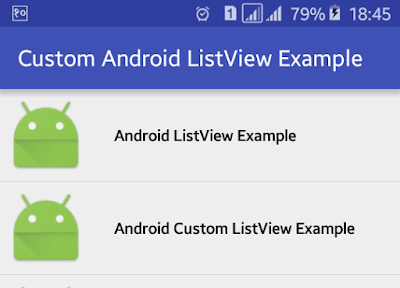 Android Example: How to Implement Custom ListView in Android