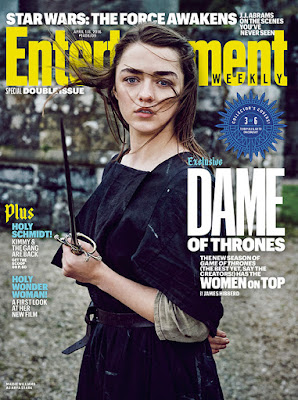 Game of Thrones Season 6 Maisie Williams as Arya EW Cover