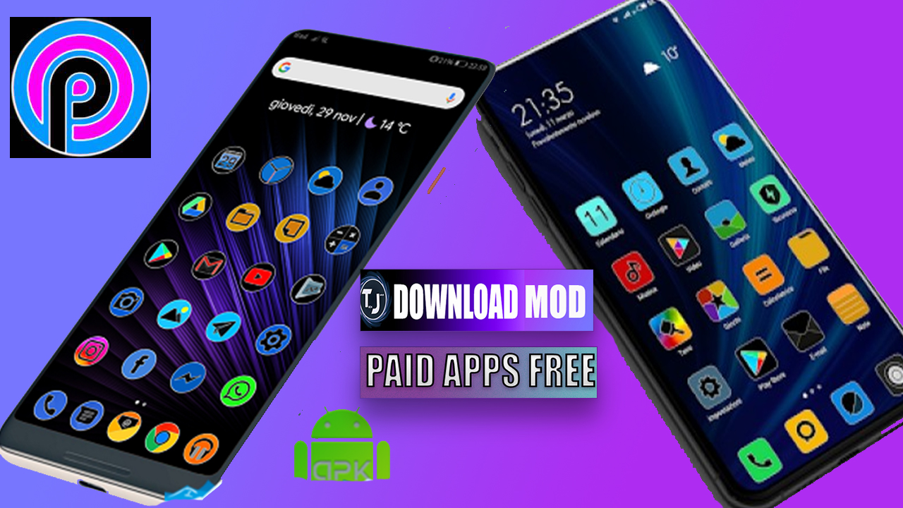 Download latest version PIXEL FLUO ICON PACK Apk Patched For Android