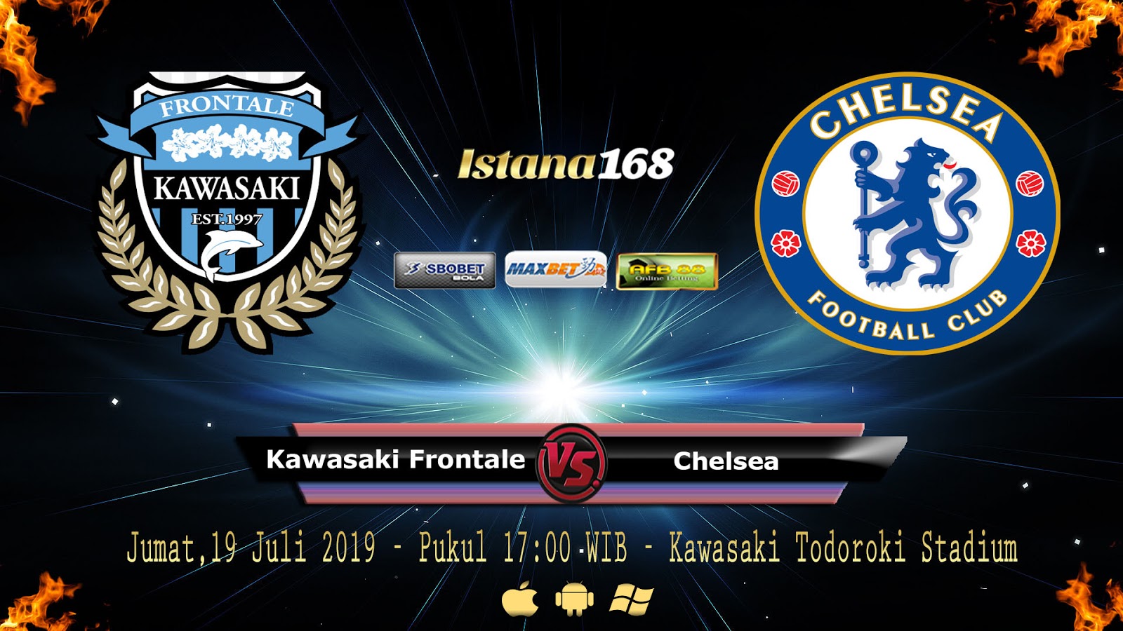 Prediksi Kawasaki Frontale vs Chelsea 19 Juli 2019