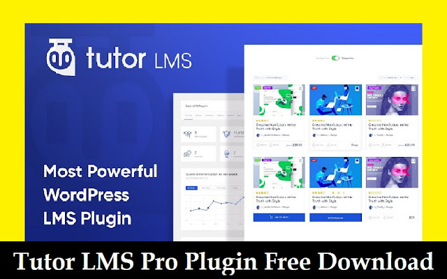 Tutor LMS Pro Plugin Free Download