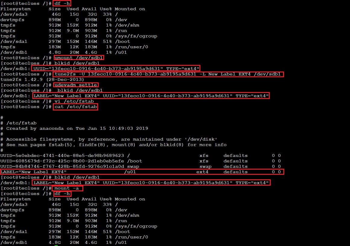 How To Find The UUID of a Device or Filesystem in Linux