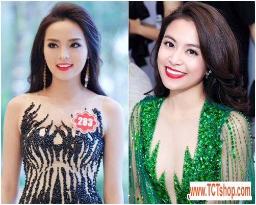 Kỳ Duyên mất điểm khi ‘đụng’ kiểu tóc với các người đẹp Việt