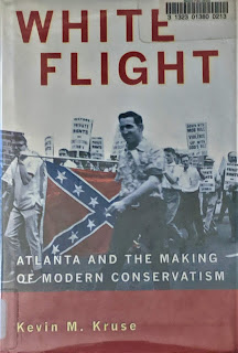 Book cover to White Flight by Kevin M. Kruse