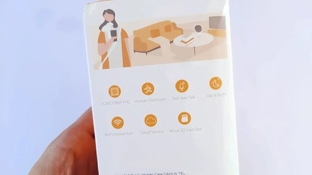 IMOU Cue2 Wifi Camera features