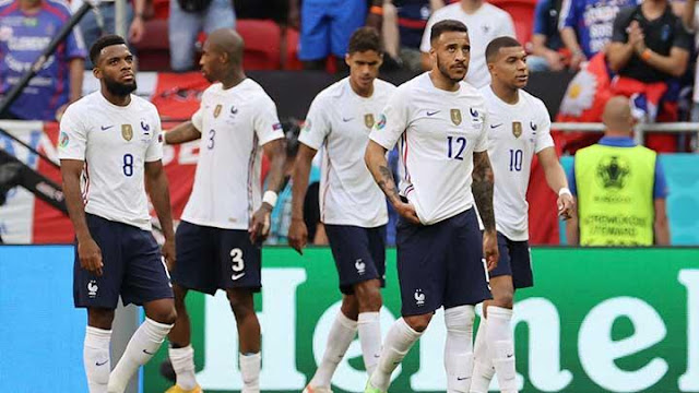 Kylian  Mbappe Selamatkan Prancis di Euro 2020, Imbang 1-1 dengan Hungaria.lelemuku.com.jpg