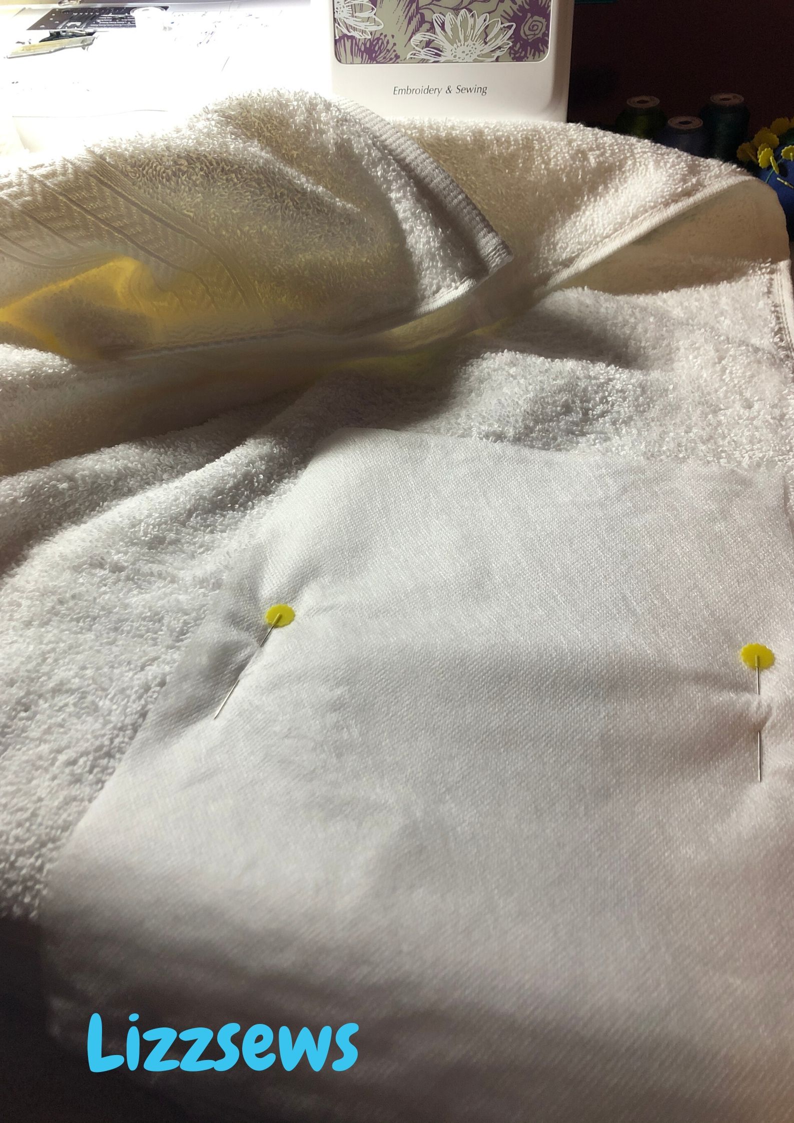 How to hoop towels without all the struggle