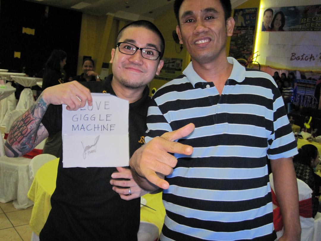 Jomal Linao Photo Booth Hire Manila | Giggle Machine