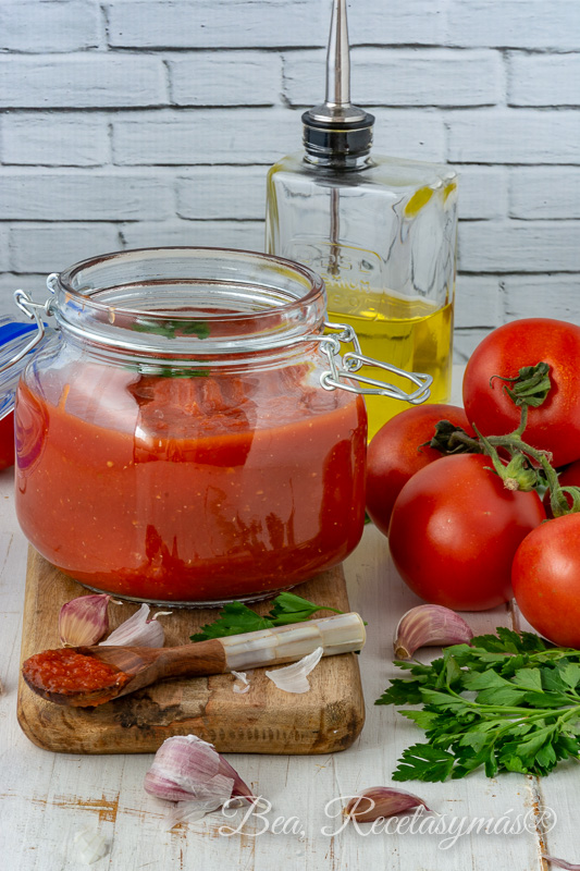 Salsa de tomate en Crockpot