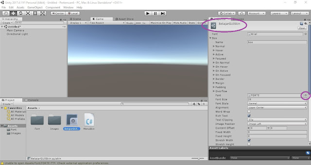 Cara membuat GUI pada Unity