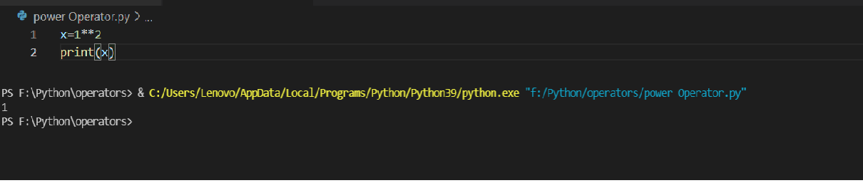 Python power operator - InstanceOfJava