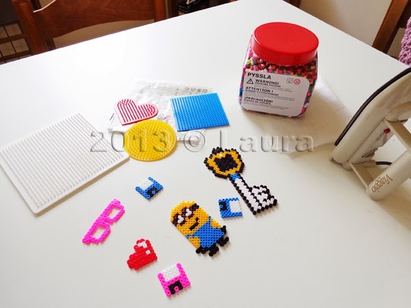 Laura fa: Pyssla - hama beads