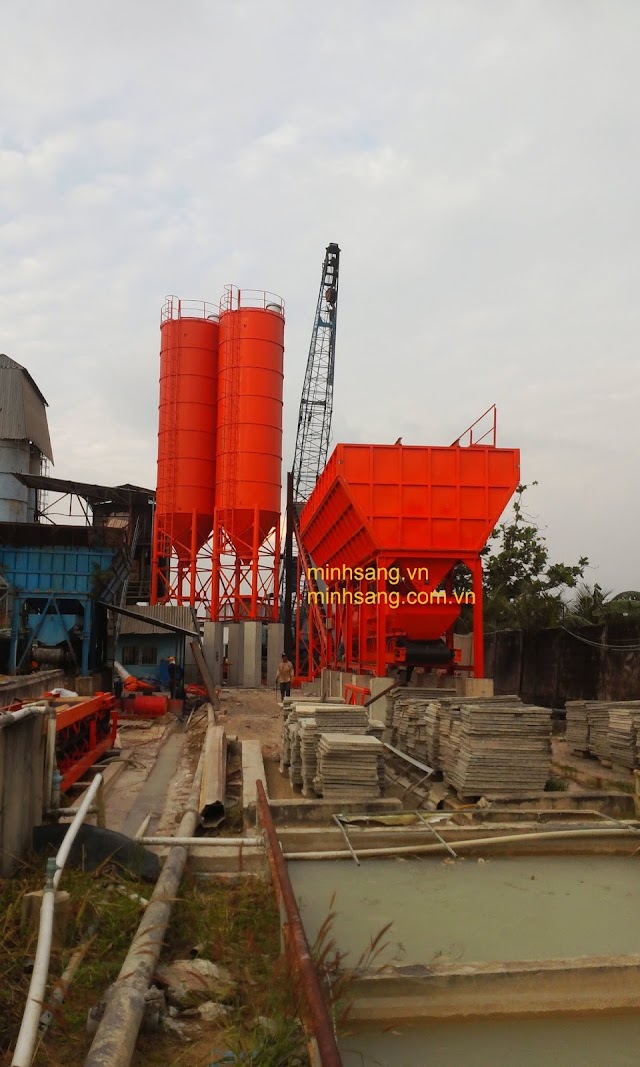 Công trình beton trộn sẵn 120m3/h Vĩnh Long