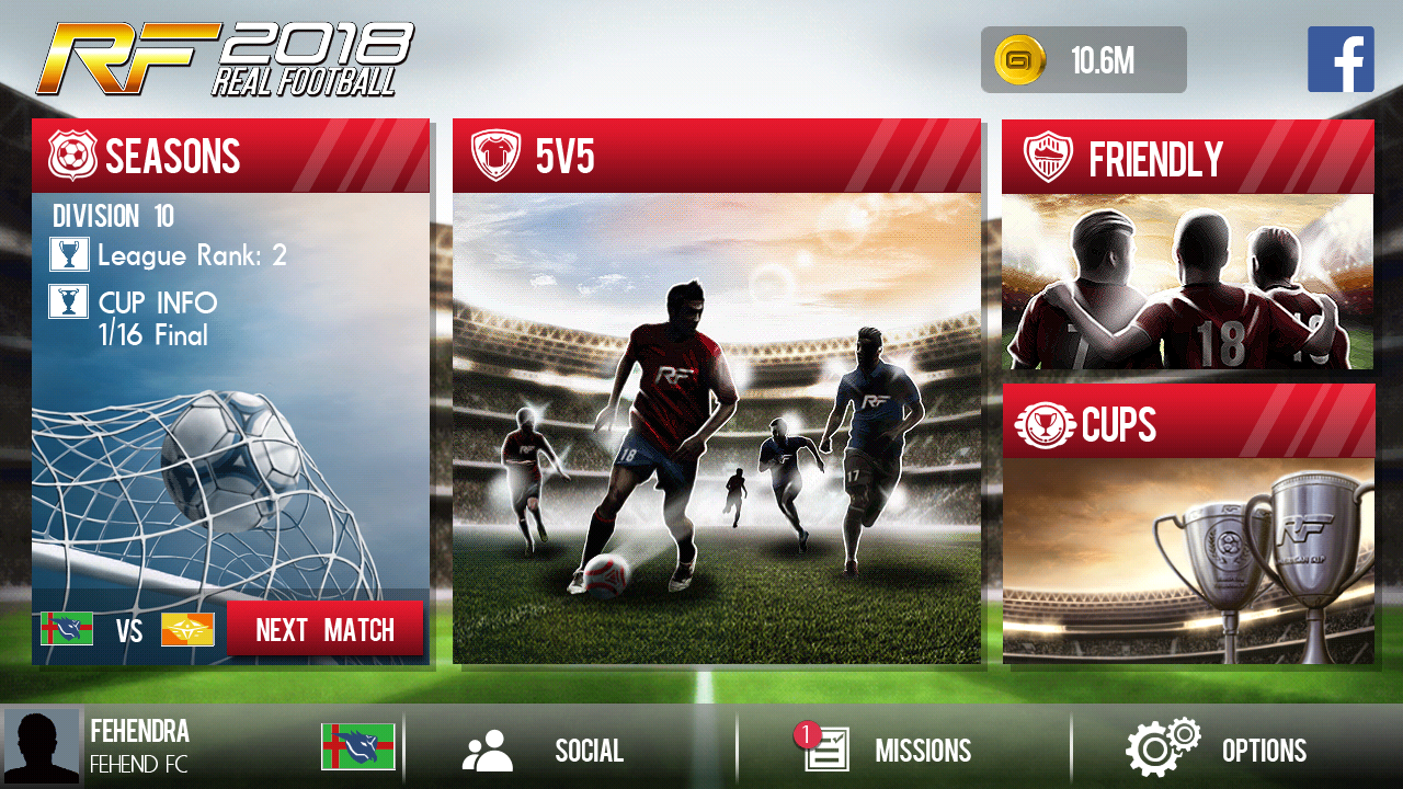 Featured image of post Gameloft Real Football 2018