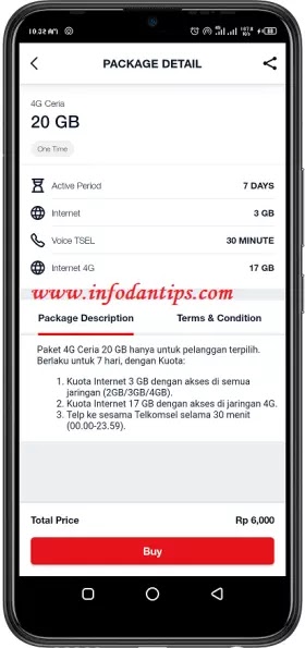 Dapat Lagi Promo Paket 4g Ceria 20gb Harga 6 Ribu