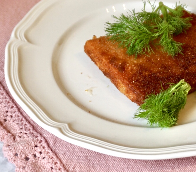 Taste of Italy Fried Italian Caprino or Pecorino Cheese