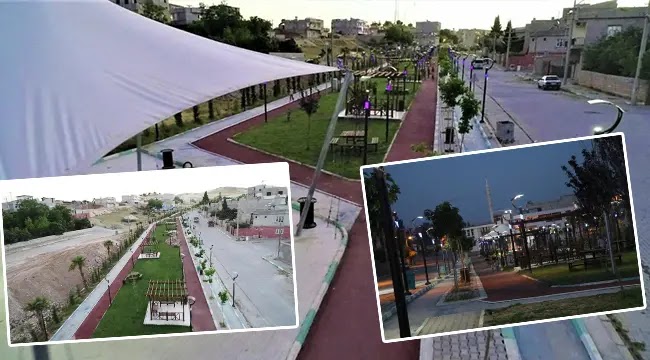 Yürüyüş, bisiklet yolu ve aile parkı hizmette!