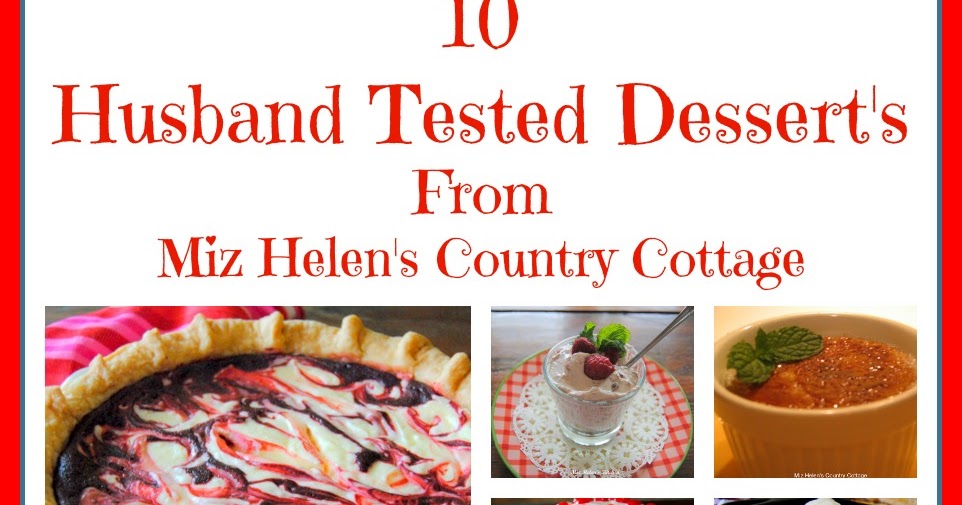 10 Husband Tested Desserts
