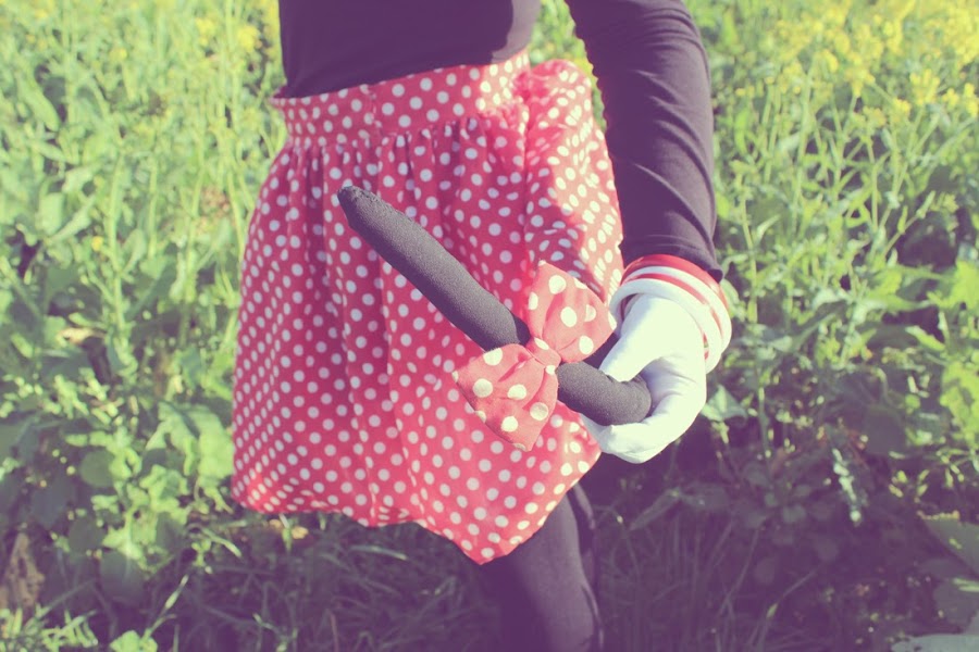 Disfraz handmade de Minnie Mouse