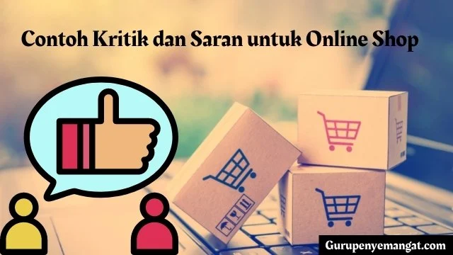 Contoh Kritik dan Saran untuk Online Shop