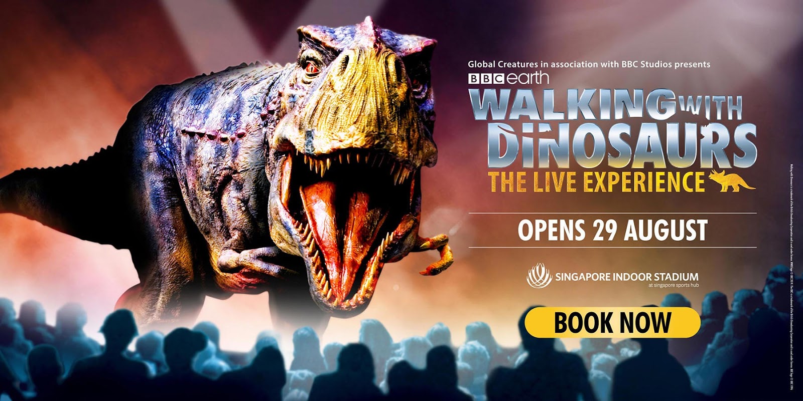 walking with dinosaurs singtel