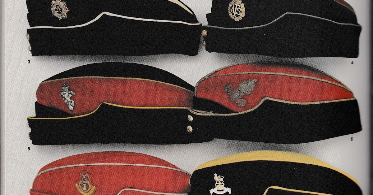 Arnhem Jim British Army Coloured Field Service Caps 1937 to 1941
