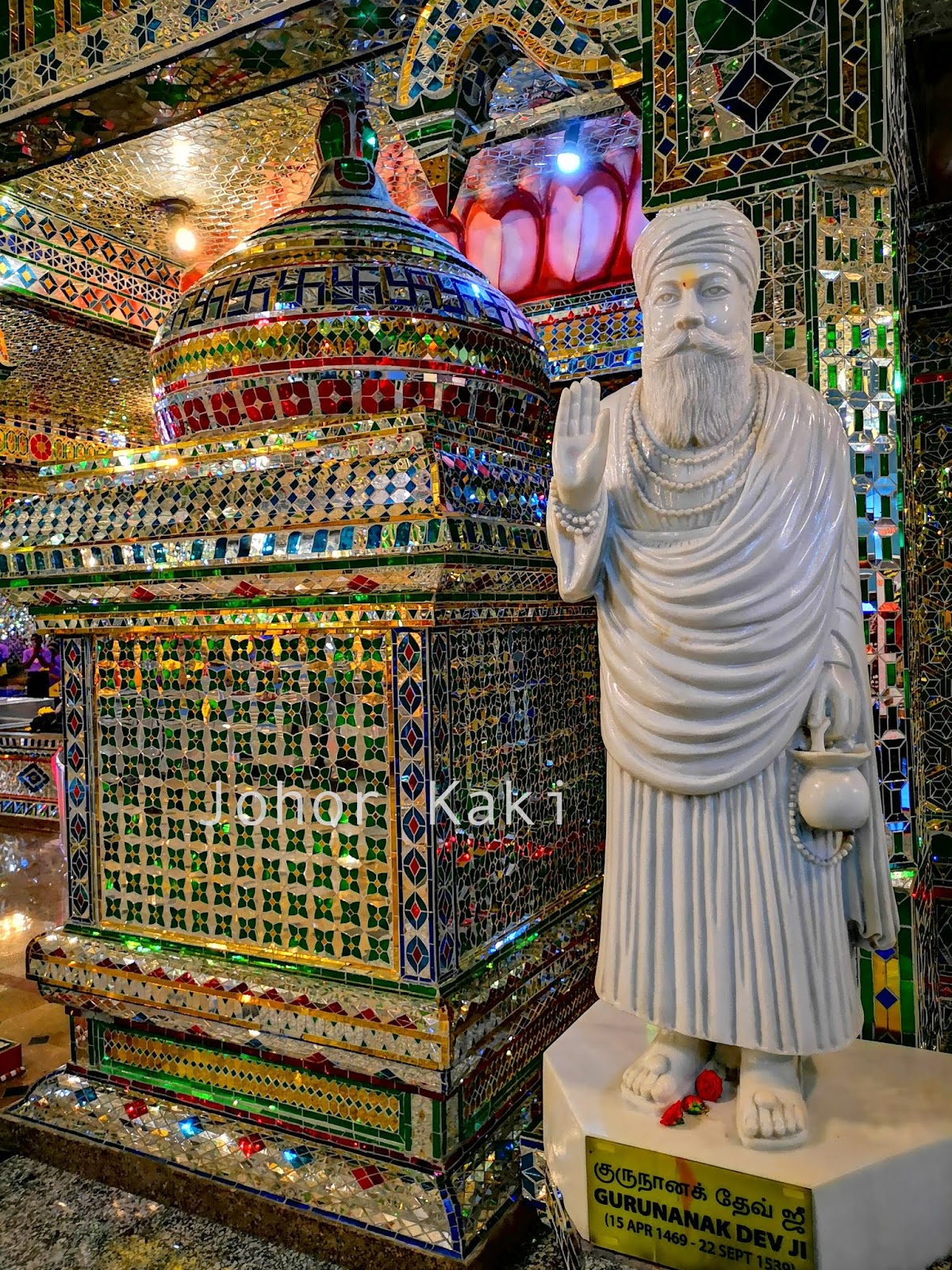 Johor Bahru Hindu Glass Temple. A Secret Marvel of the World Johor