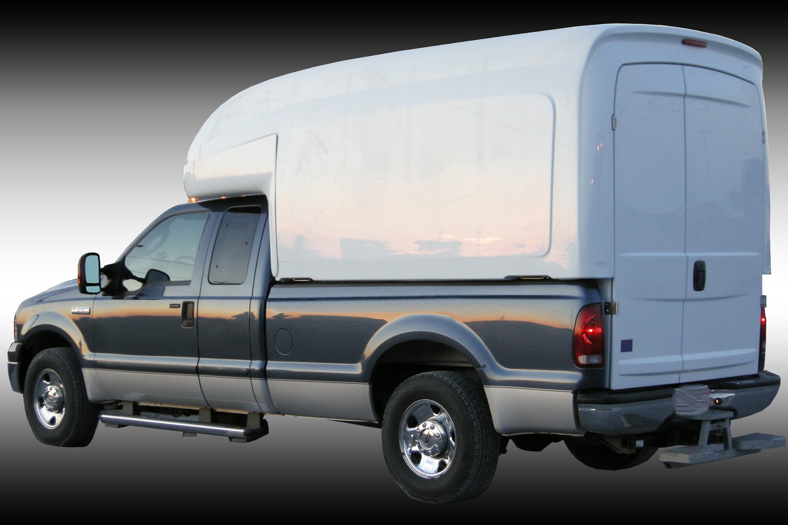 Transferable SlipOn Work Truck Bodies For Standard Pickup Trucks