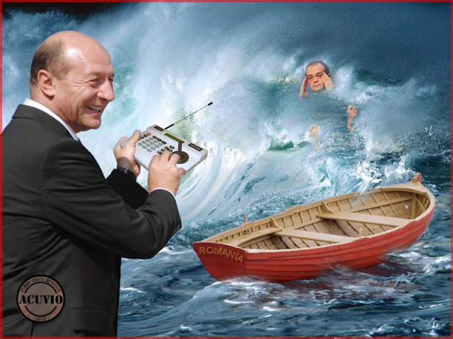 Funny photo Traian Basescu Guvernare Romania