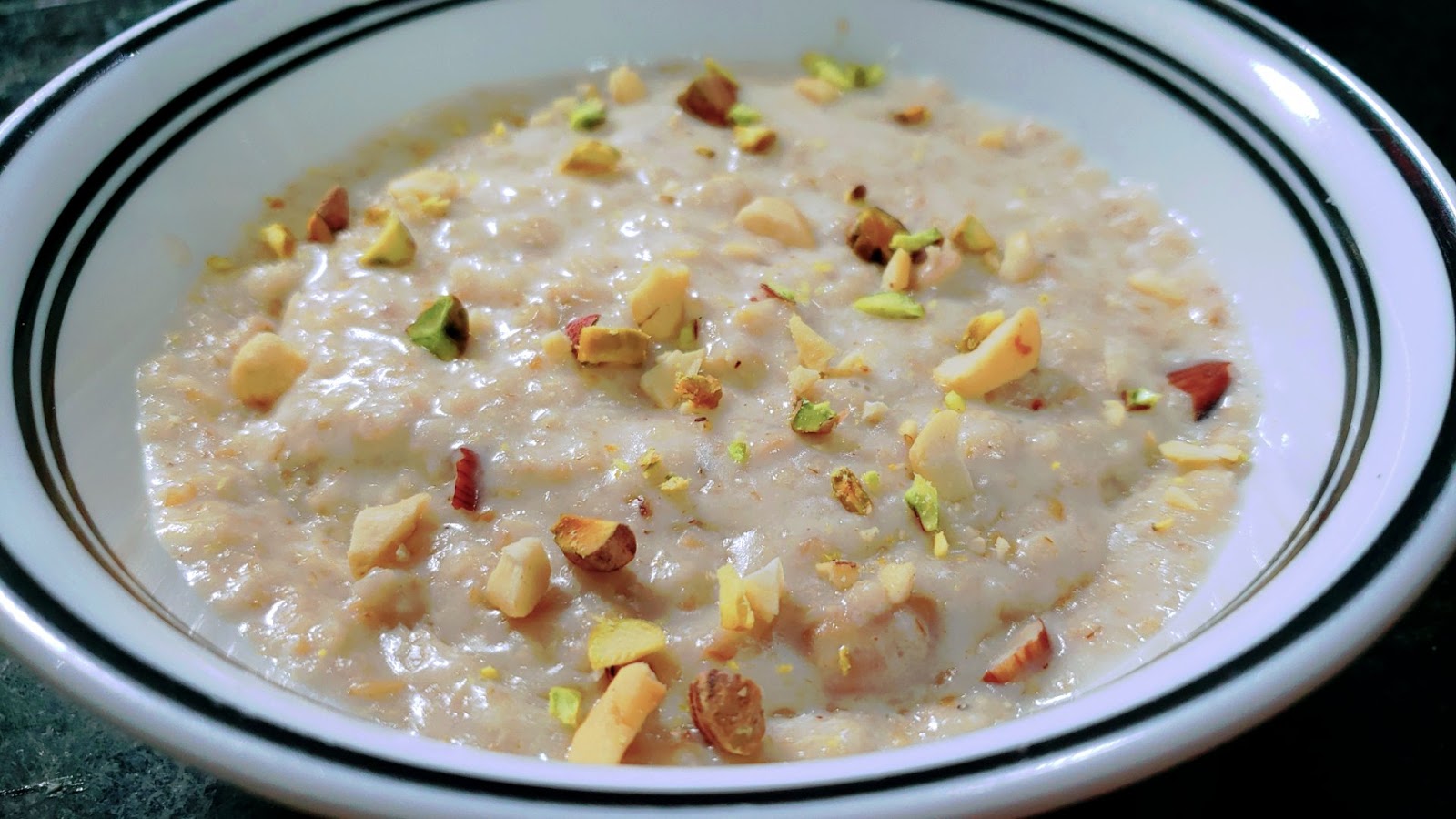 Instant Pot Oats Kheer Oats Pudding
