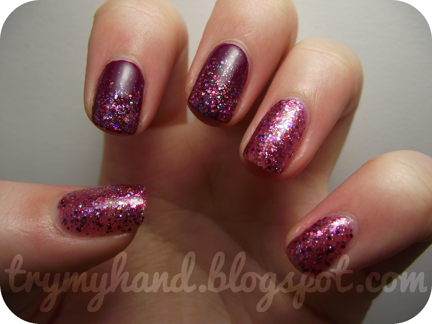 Try My Hand: Swatch : Shimmer Polish - Fanny