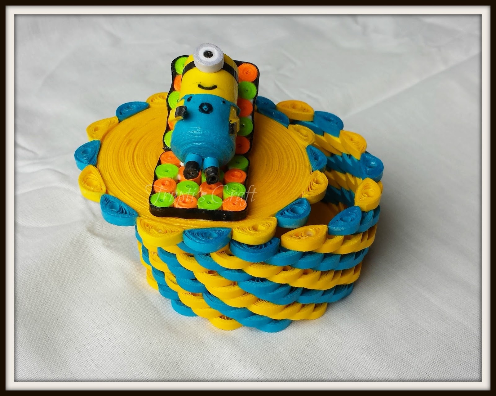 Trupti's Craft Paper Quilling Box